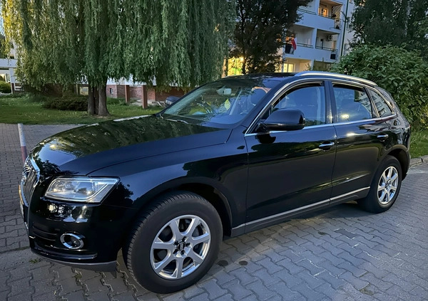 Audi Q5 cena 74900 przebieg: 185177, rok produkcji 2015 z Warszawa małe 92